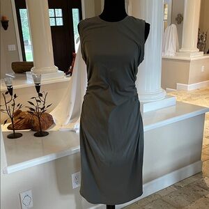 CRZ YOGA Sleeveless Gray/Green  Dress